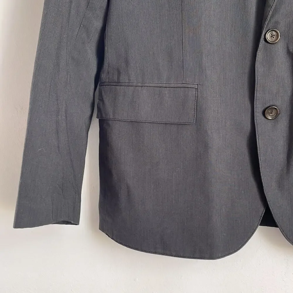 J. Crew 100% cotton textured unstructured unlined light weight sport coat blazer